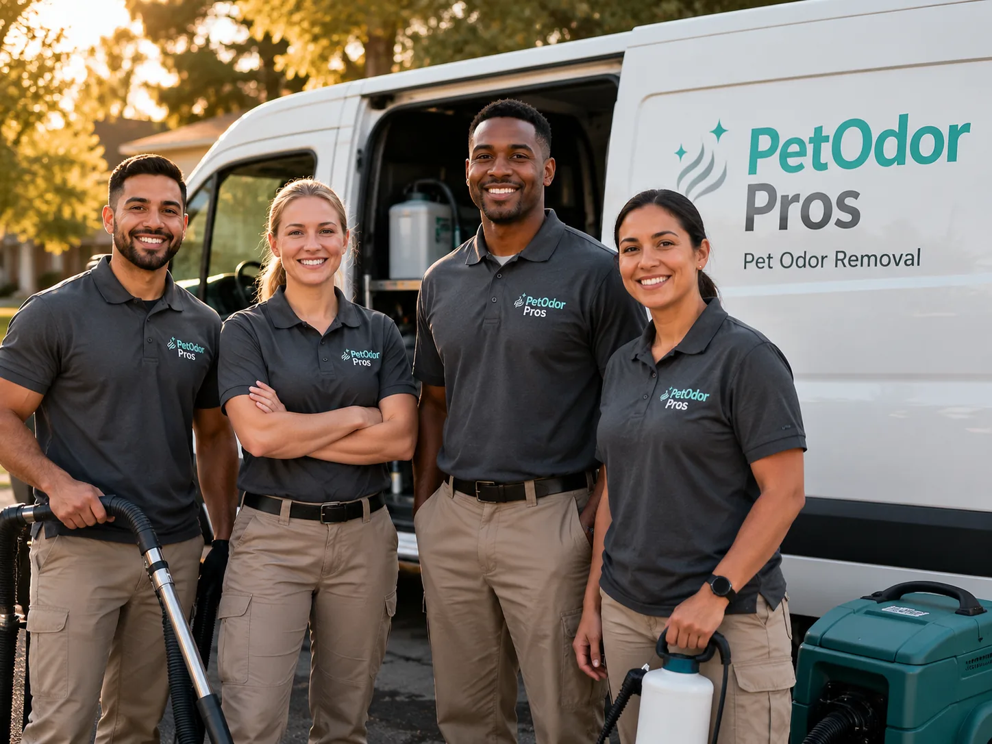 Pet Odor Removal team serving Hinkley, CA